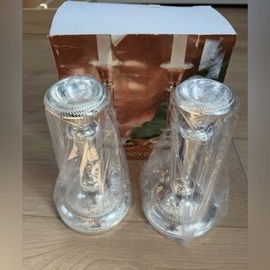 International Silverplate England REGENCY Console Tarnish Free Candle Holders